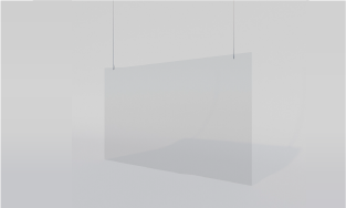 Floating safety screens