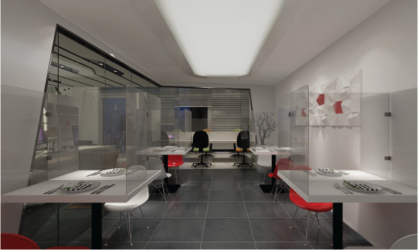 Floating safety screens